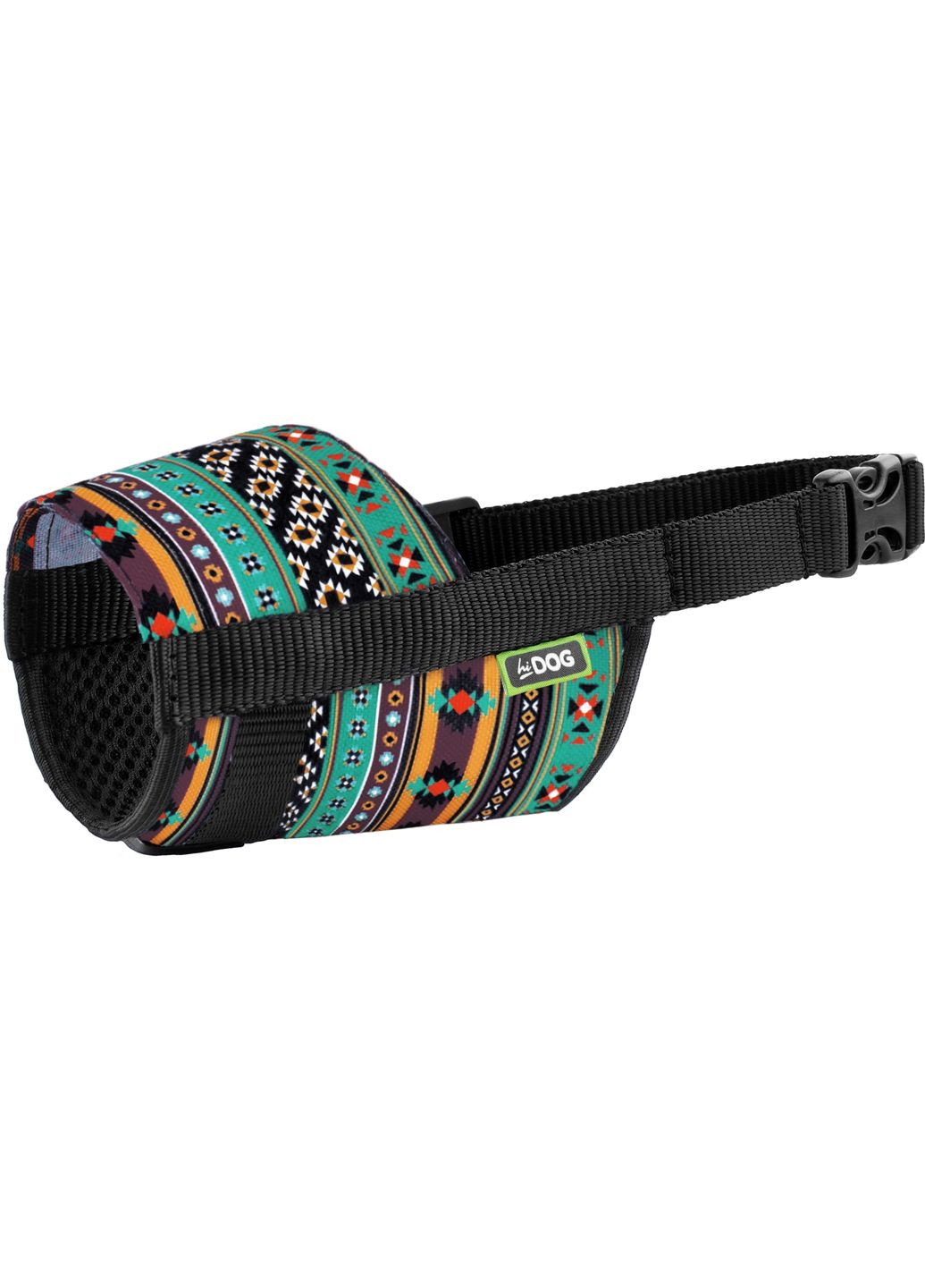 Намордник из нейлона регулируемый №1 14-20 см Boha green (2100102381019) Hi Dog (319322693)