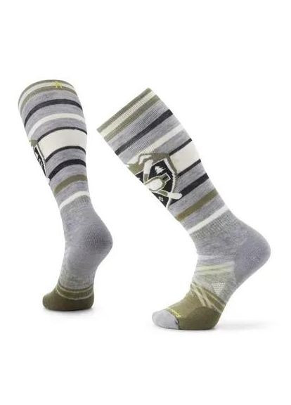 Комбинированные носки мужские ski full cushion alpine edge otc, light gray, xl Smartwool (334673179)