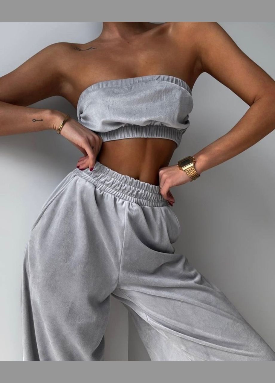 Велюровий костюм трійка Fashion (333088283)