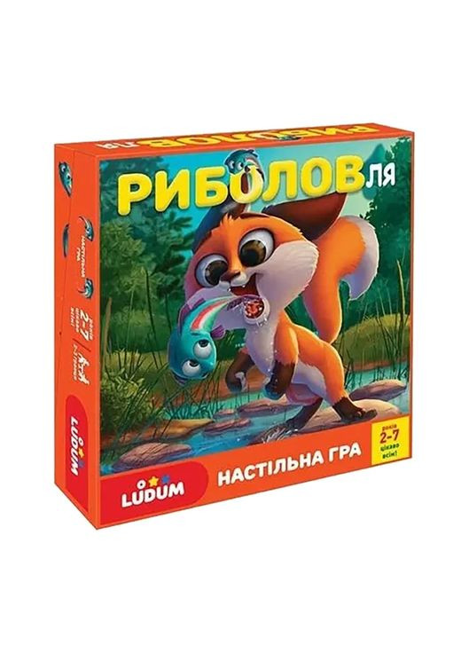Дитяча настільна гра "Риболовля" LD1049 54 українська мова Ludum (364126798)