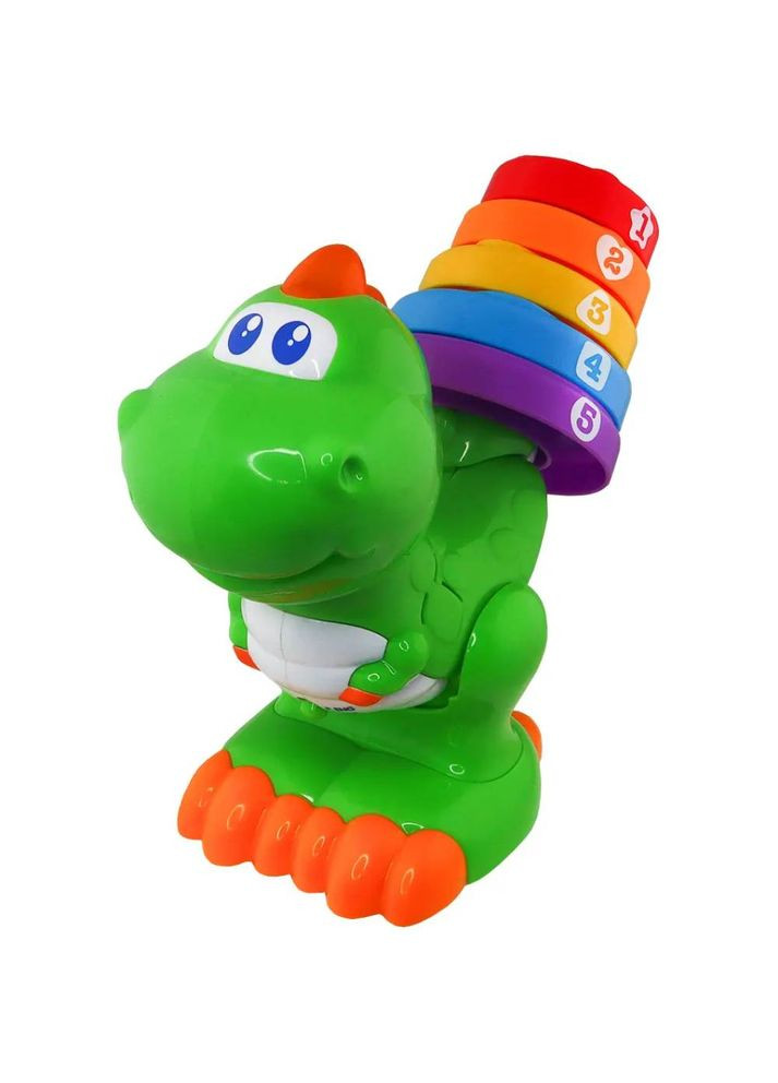 Интерактивная двуязычная игрушка Динозаврик Барвограй (4279T-KS) KIDDI SMART (323091820)