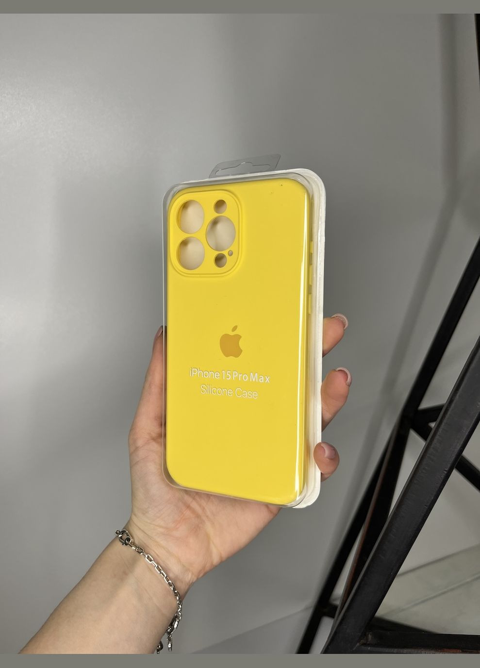 Чохол на iPhone 15 Pro Max квадратні борти чохол на айфон silicone case full camera на apple айфон Brand iphone15promax (293965132)