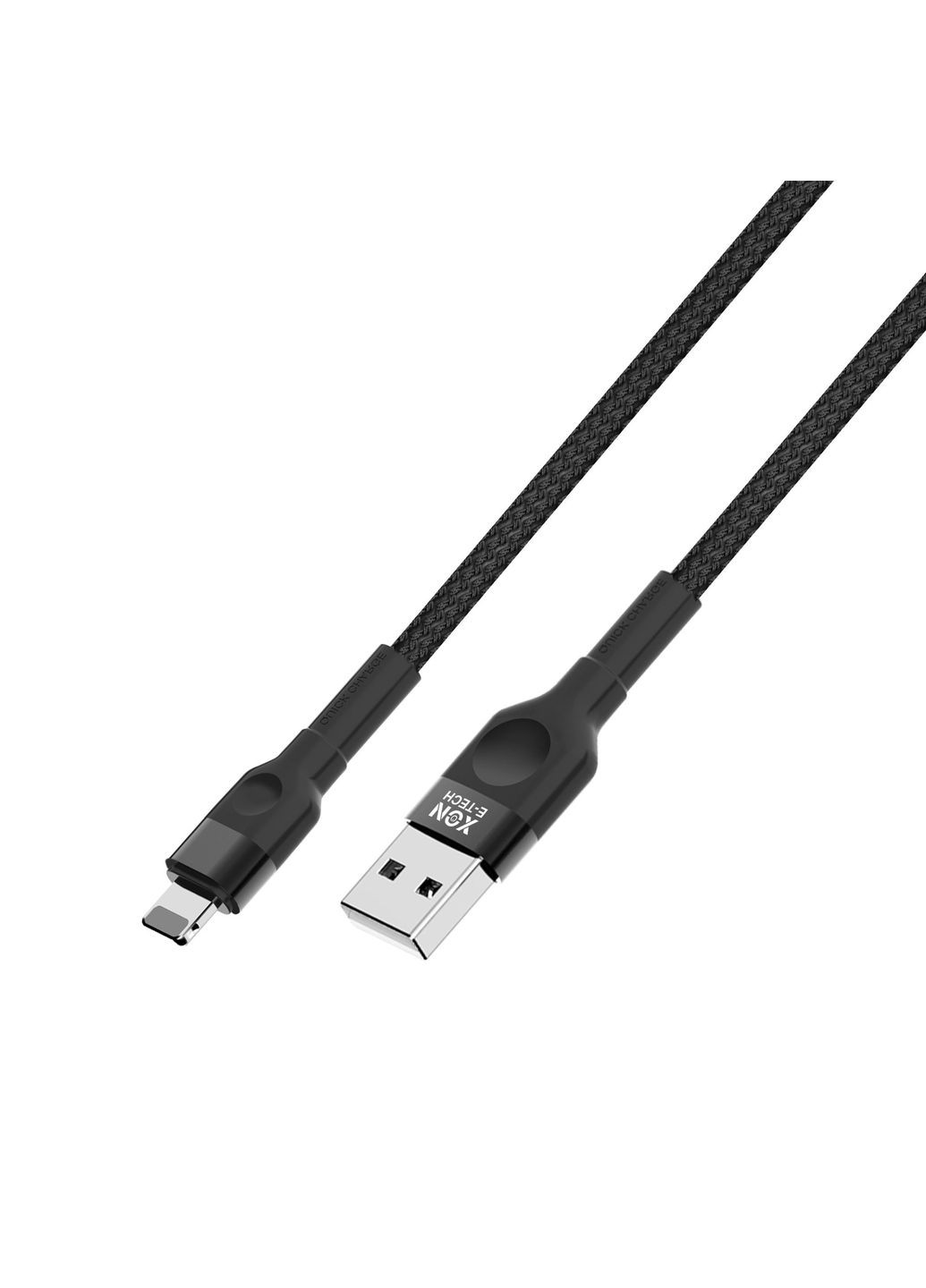 Кабель XON SmartCable Type-А - Lightning 3A 2м UniLink Чорний (SC30CL3A2B 647) XON E-Tech (304422422)