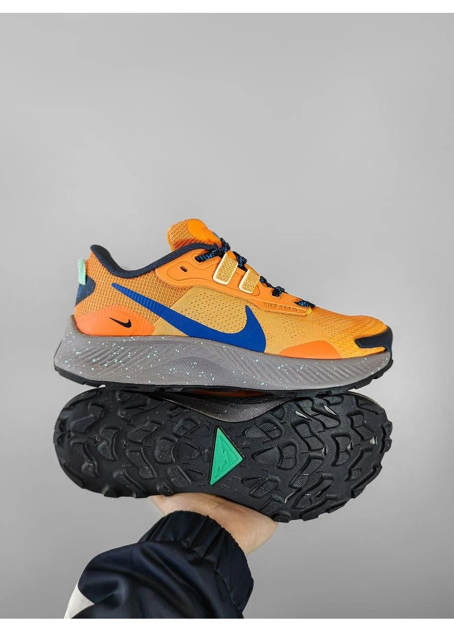 Оранжевые демисезонные кроссовки мужские nike pegasus trail 3 orange найк аир пегасус оранжевые No Brand