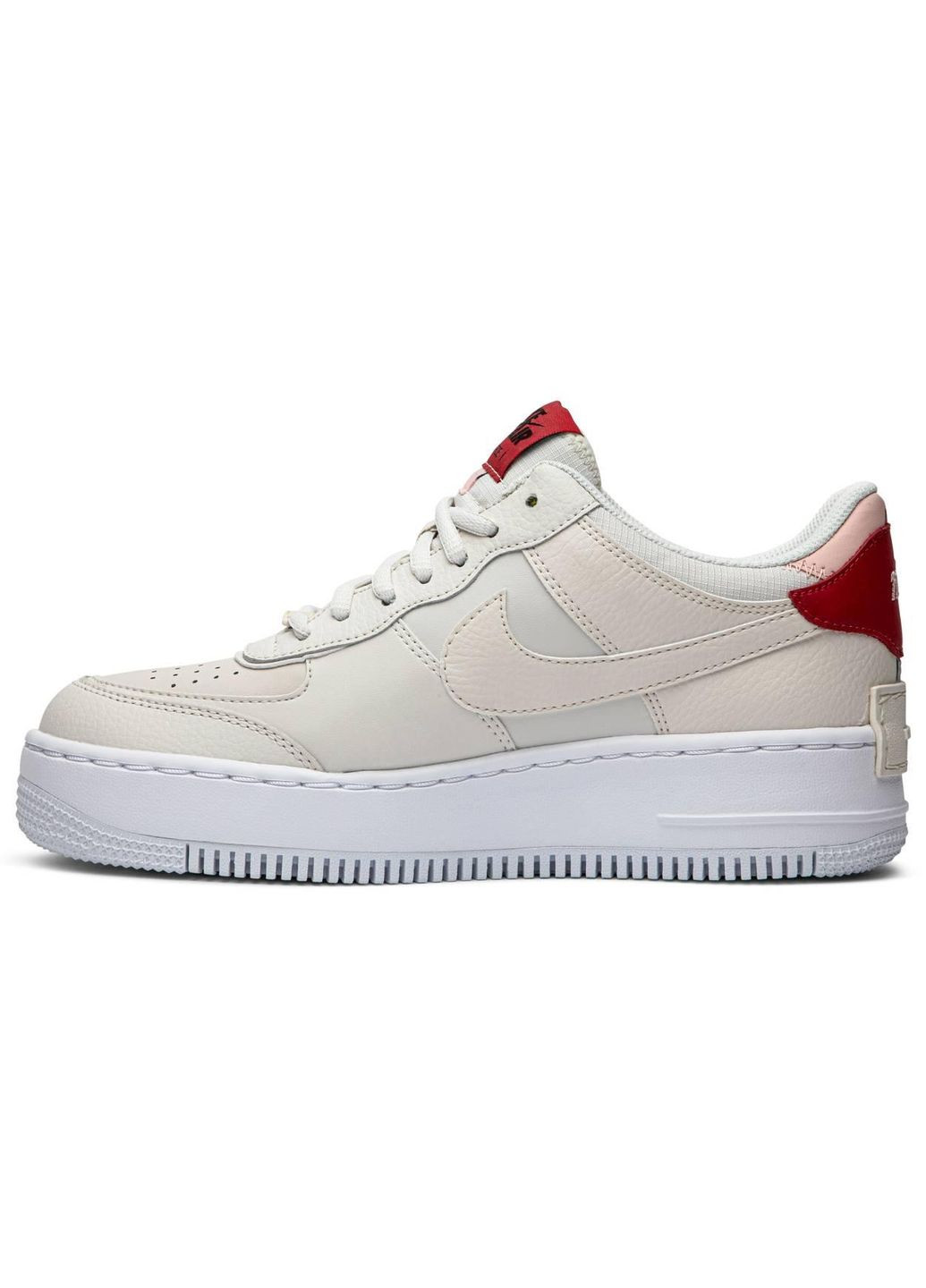 Білі кросівки air force 1 shadow phantom Nike