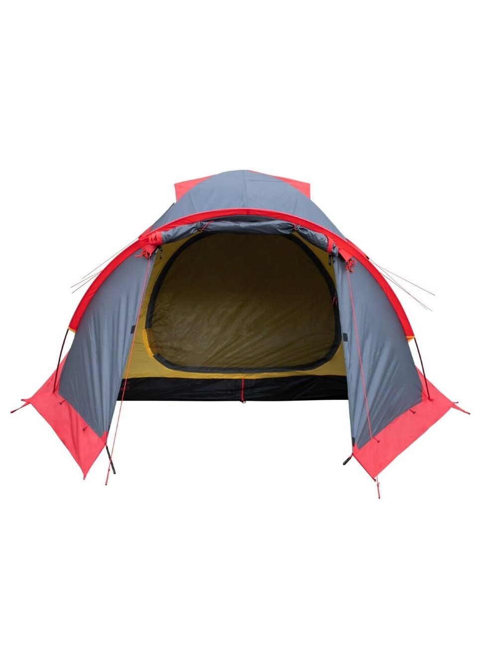 Палатка Mountain 3 (V2) серая/красная (TRT023) (TRT-023) Tramp (315518513)