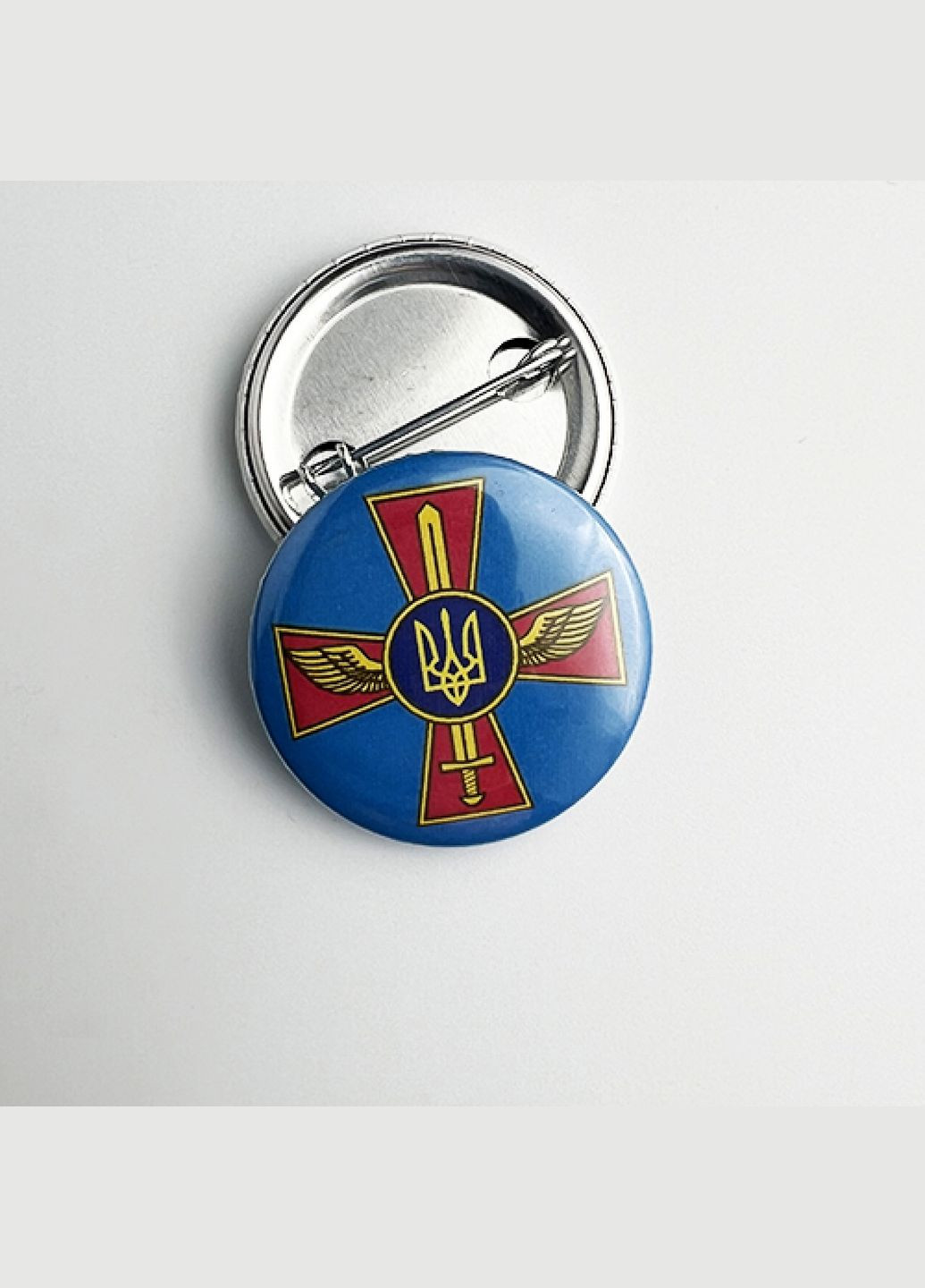 Значок закатний Повітряних сил (Збройних сил України) Dobroznak (280827282)
