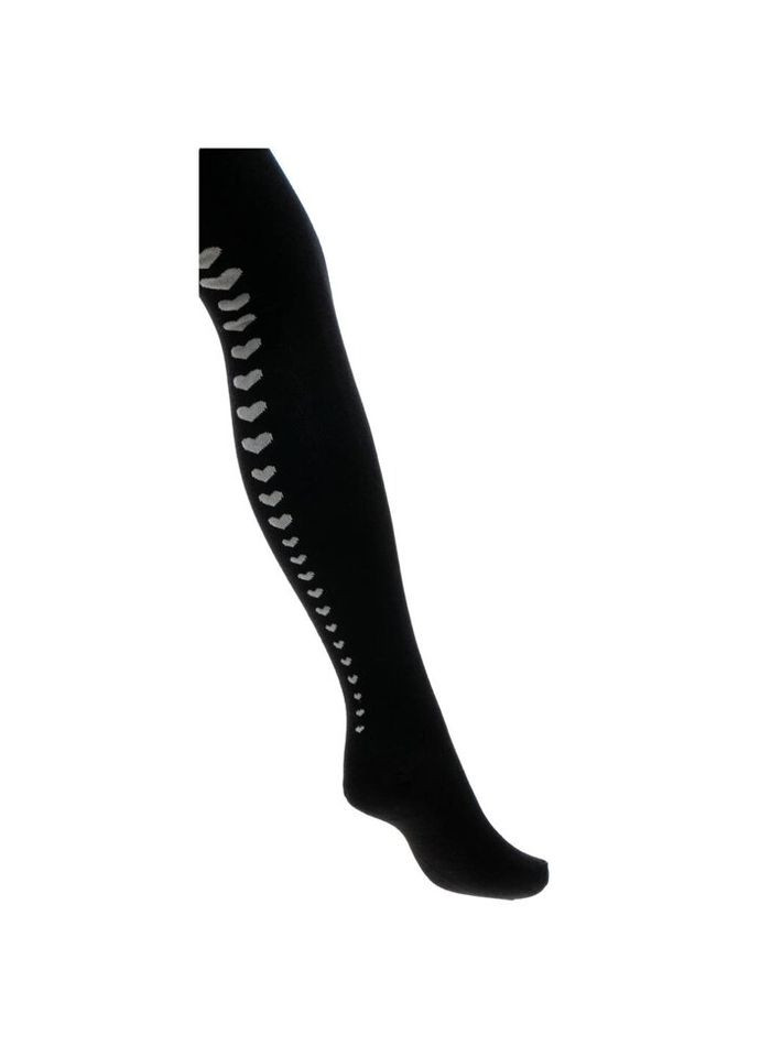 Колготки с сердечками (M0C0301-1443-146G-black) UCS SOCKS (301142474)