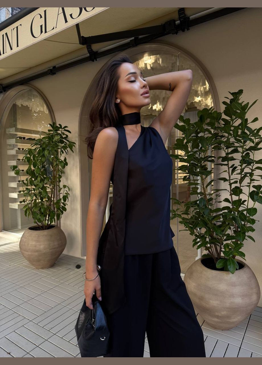 Чорна блузка No Brand