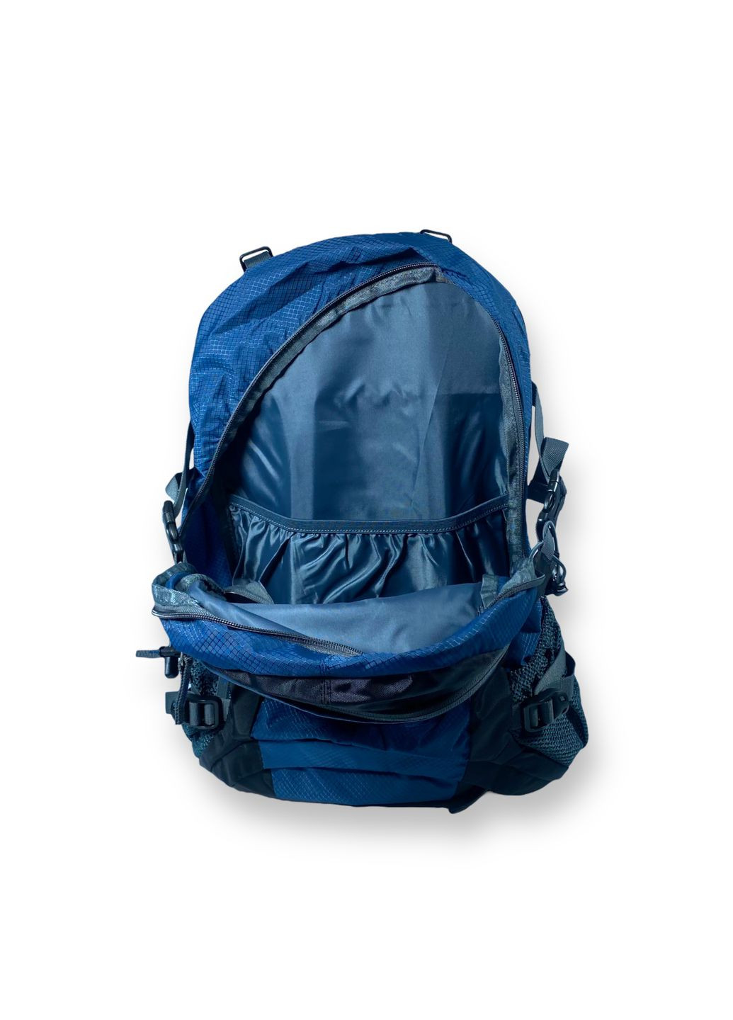 Туристичний рюкзак ʼʼ, 35 л, два відділи, чохол від дощу, жорсткий каркас, розміри: 50*35*20 см, синій Leadhake (286421591)