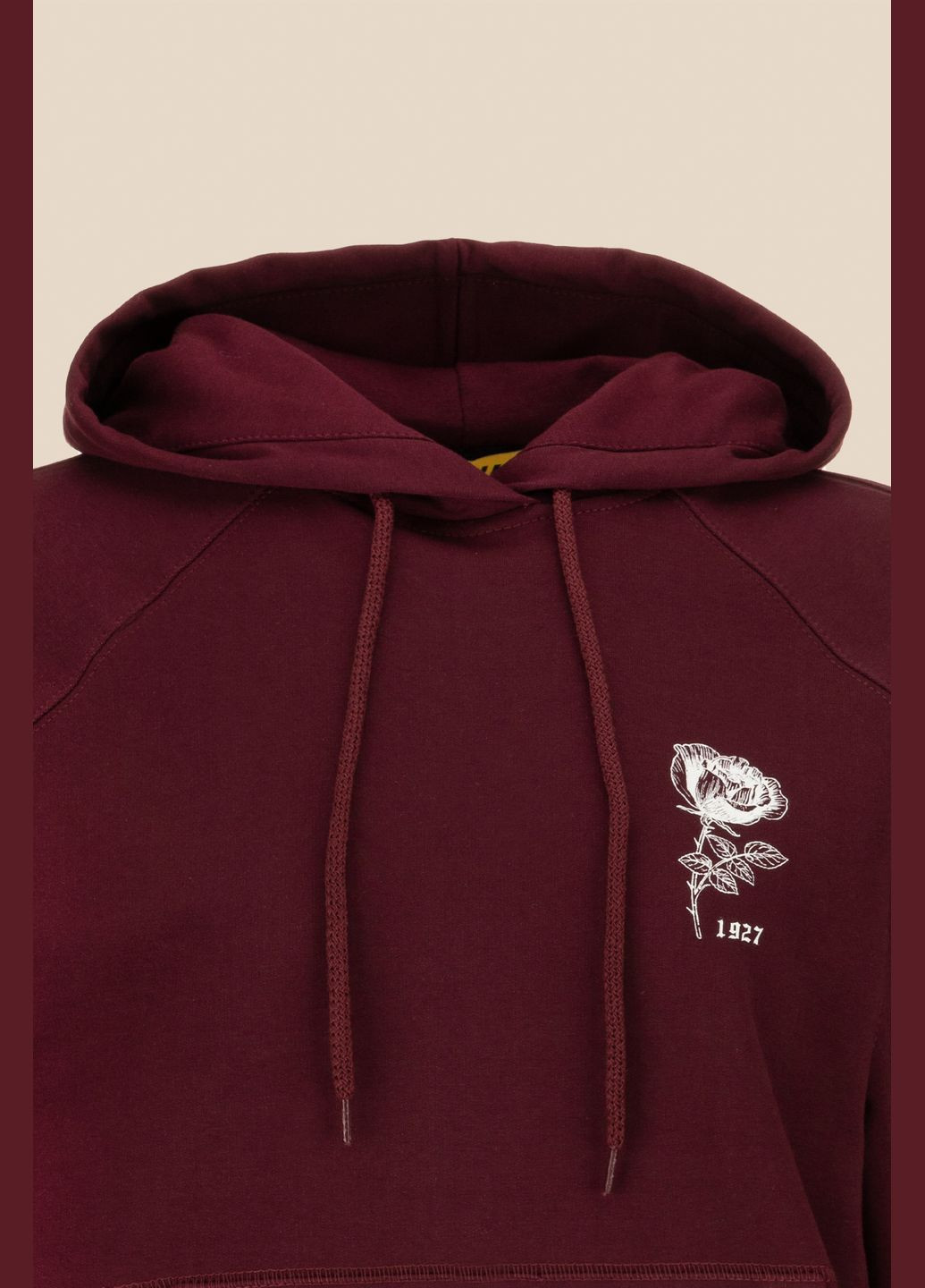 Худи с принтом женский P-WB02381 Бордовый shop (2000991069862) LAWA (331632823)