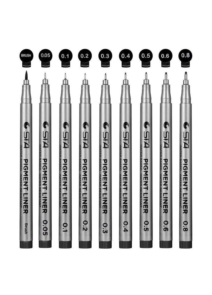 Пигментный лайнер толщиной 0,3 мм. STA (322504107)