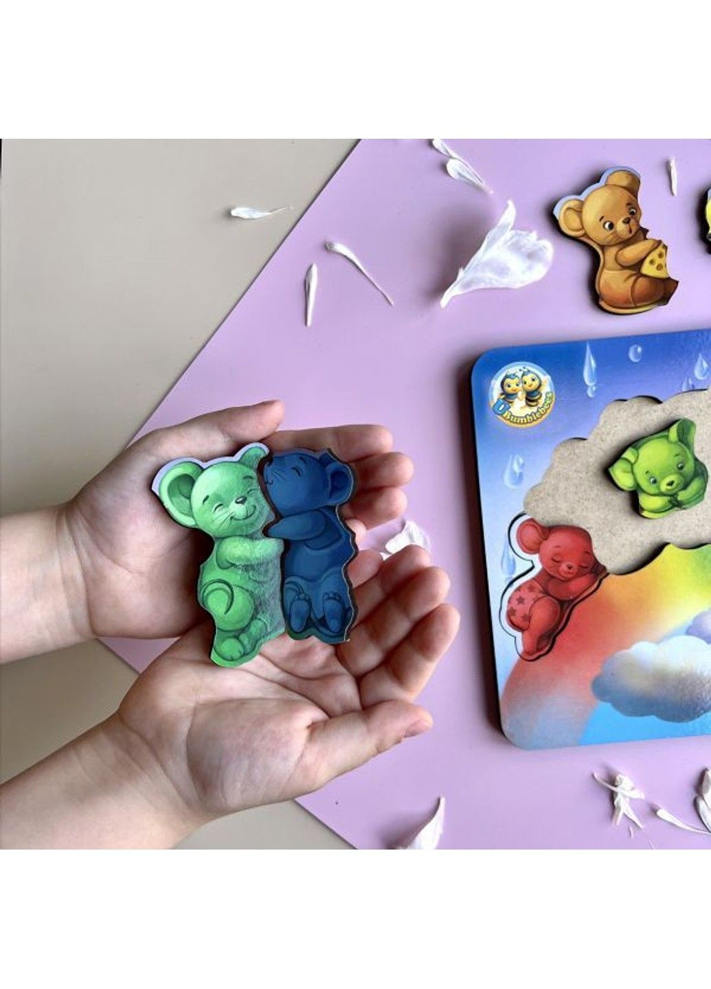 Вкладки "Мишенята на веселці" ПСД 121 Ubumblebees (297082755)