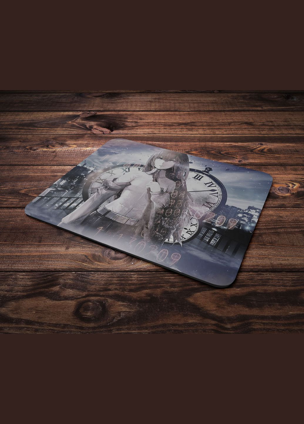 Коврик під мишку з принтом Брама Штейна Steins;Gate-5, 24х20 см No Brand 1 (324077823)