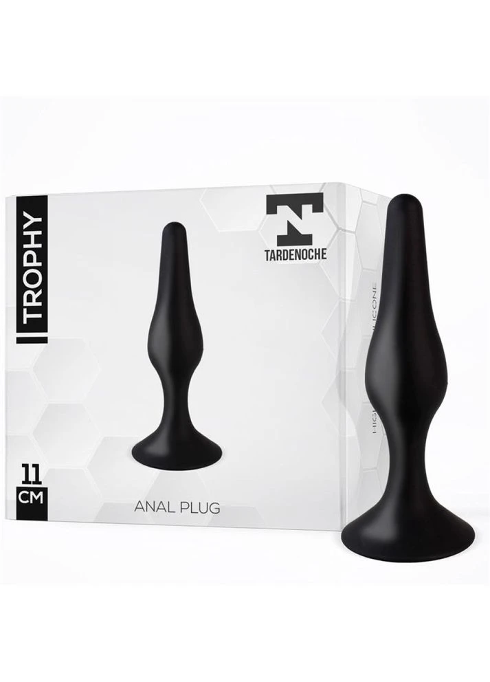 Анальний корок Trophy Anal Plug Silicone Black Tardenoche (402331393)