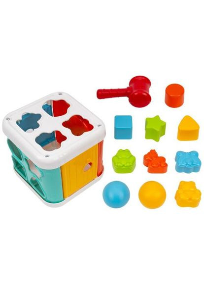 Домик-сортер "Умный малыш" с молоточком ТехноК (361423857)