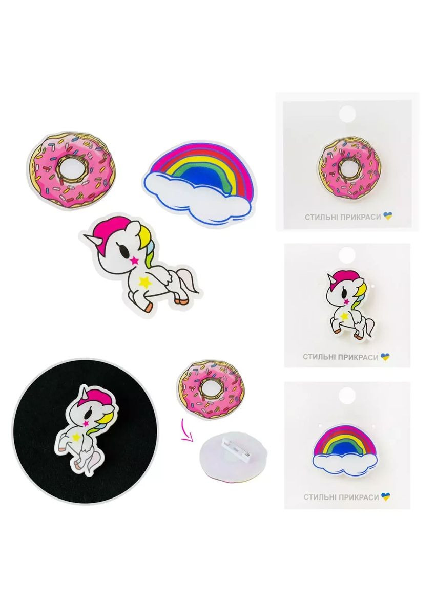 Детское украшение пин-значок на одежду CN-123 Цена за 10 штук No Brand (362428980)