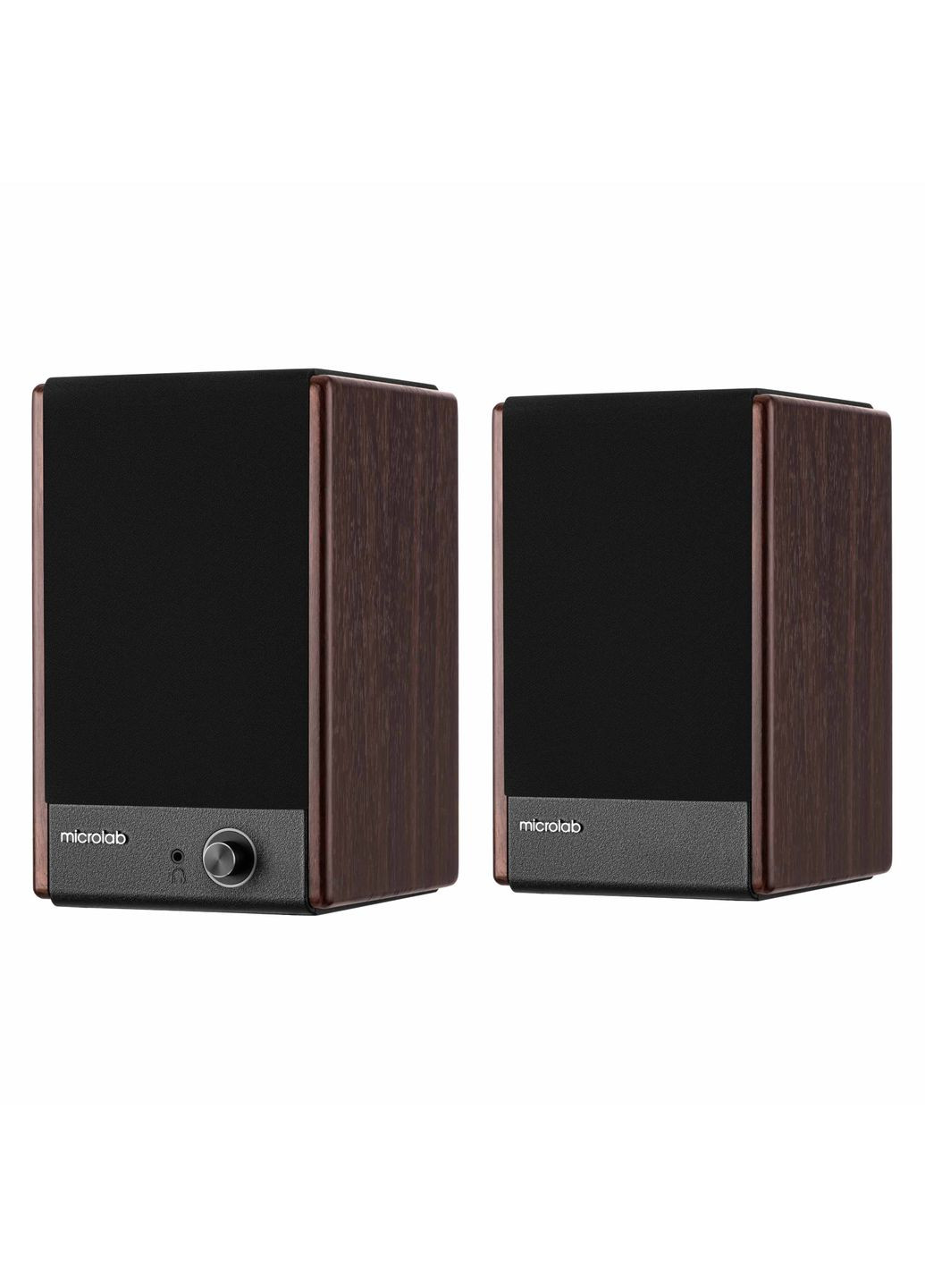 Акустическая система SOLO 4 2.0, 60w, mini-jack/, коричневый Microlab (364275397)
