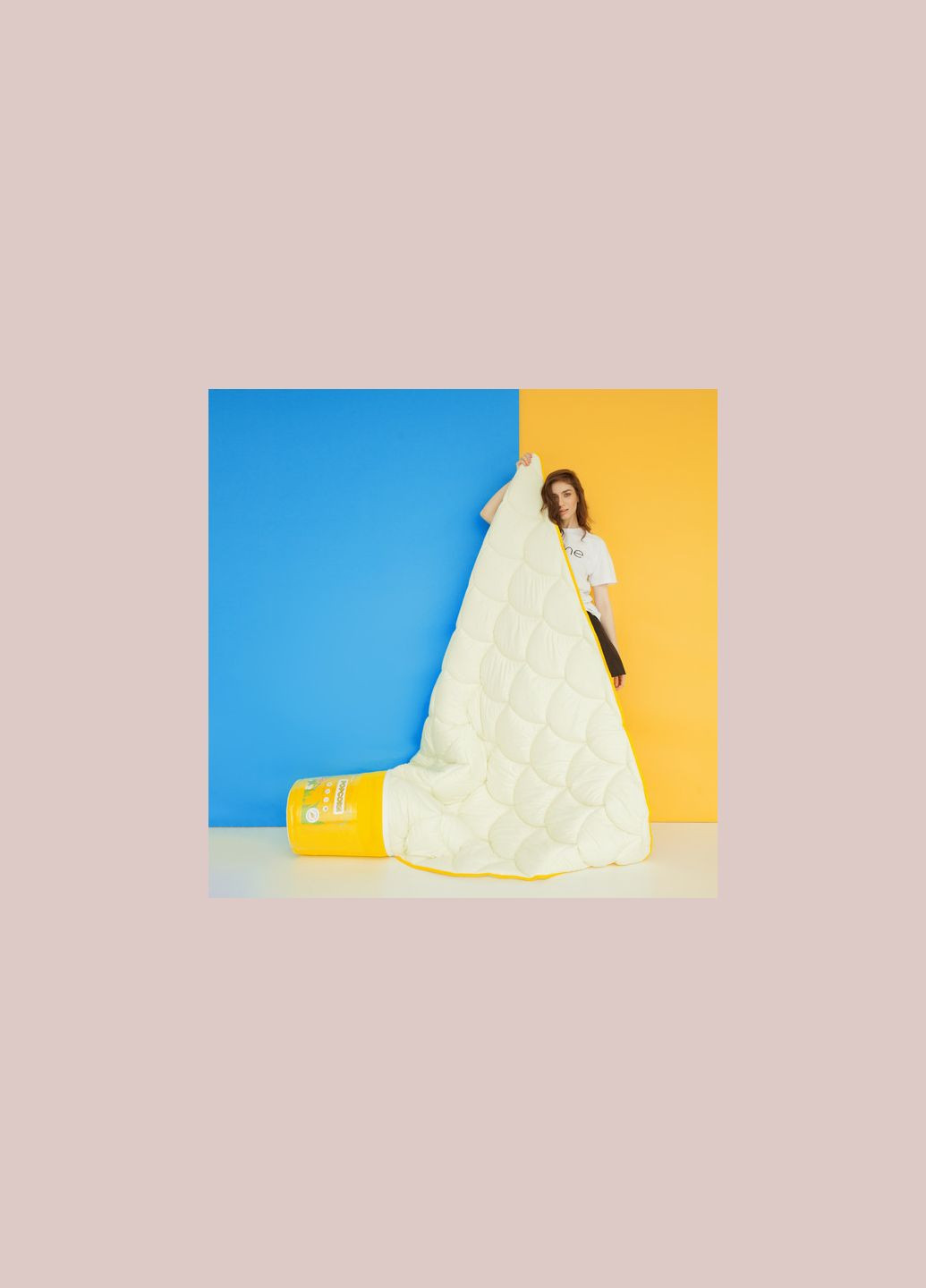 Одеяло Popcorn всесезонное 140*200 полуторное (400) IDEIA (288046351)