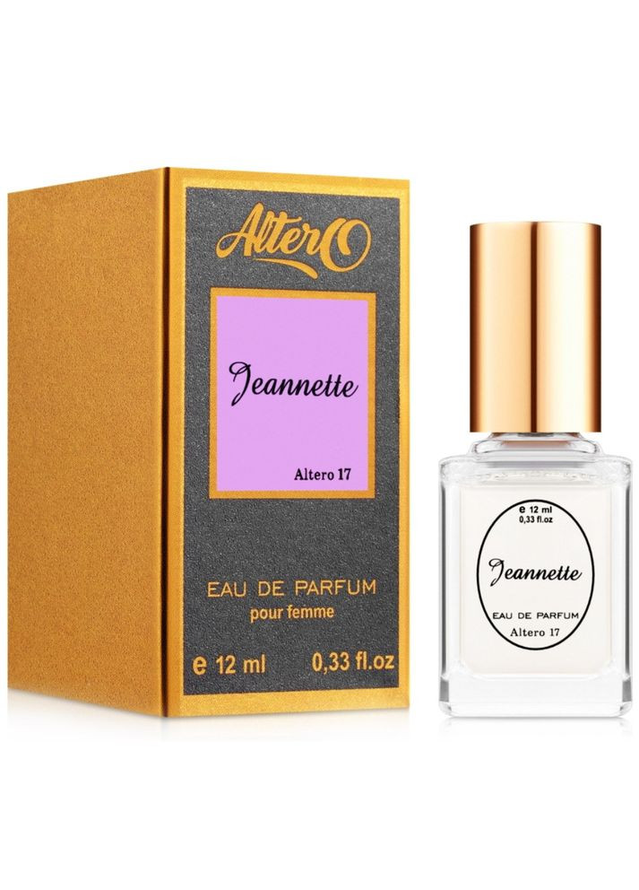 Парфюмерная вода №17 Jeannette 12 мл (4820107032645) Altero (349754054)