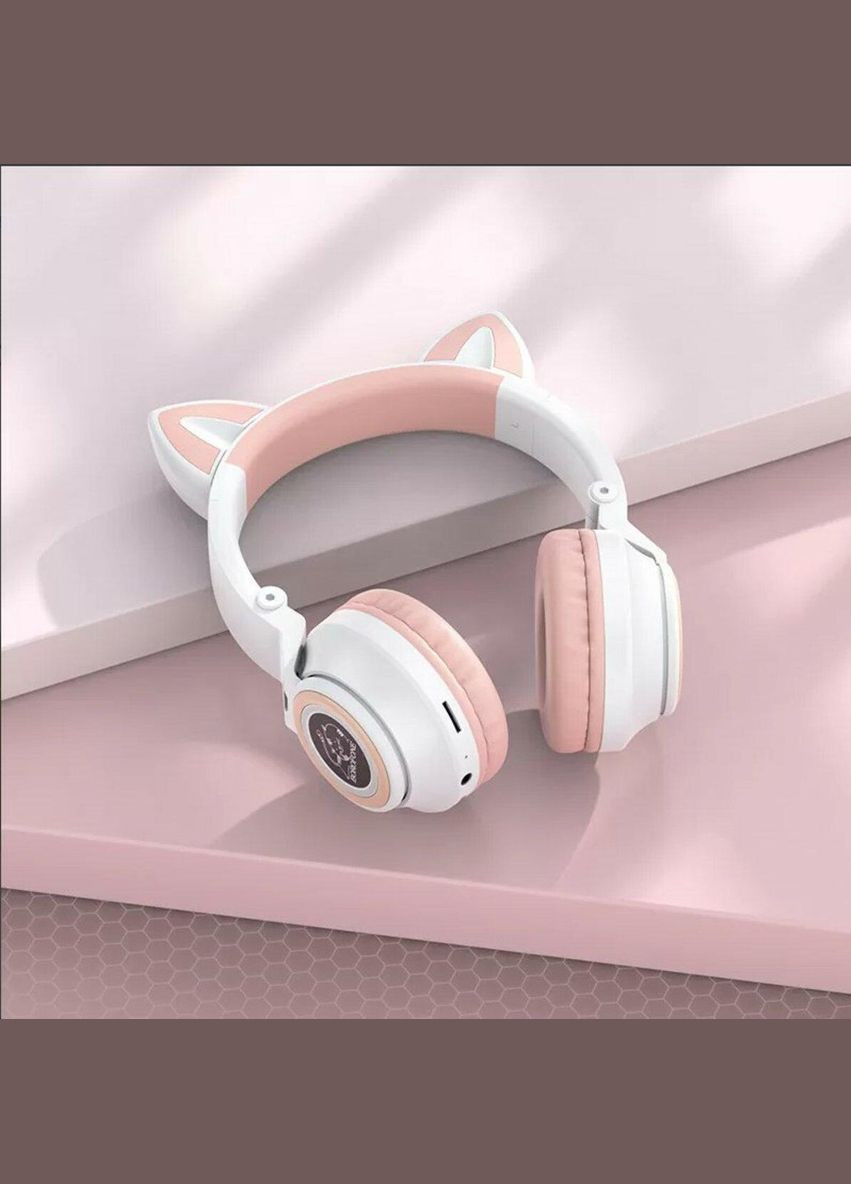 Беспроводные наушники BO18 Cat ear BT headphones White Borofone (323122504)