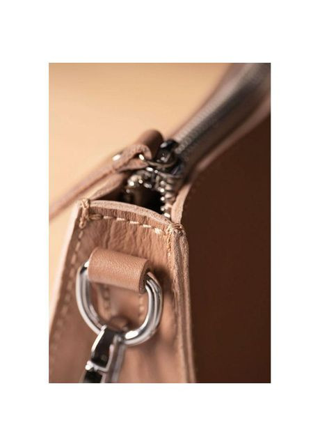 Сумка крос-боді через плече для телефону та документів жіноча з натуральної шкіри маленька Коричневий 37361 The Wings (353689881)