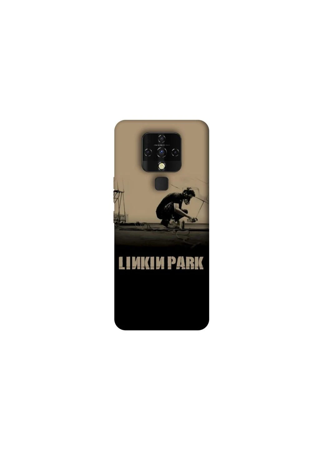 Чехол на TECNO Camon 16 SE Linkin Park logo ver.3 Frontalka (361102719)