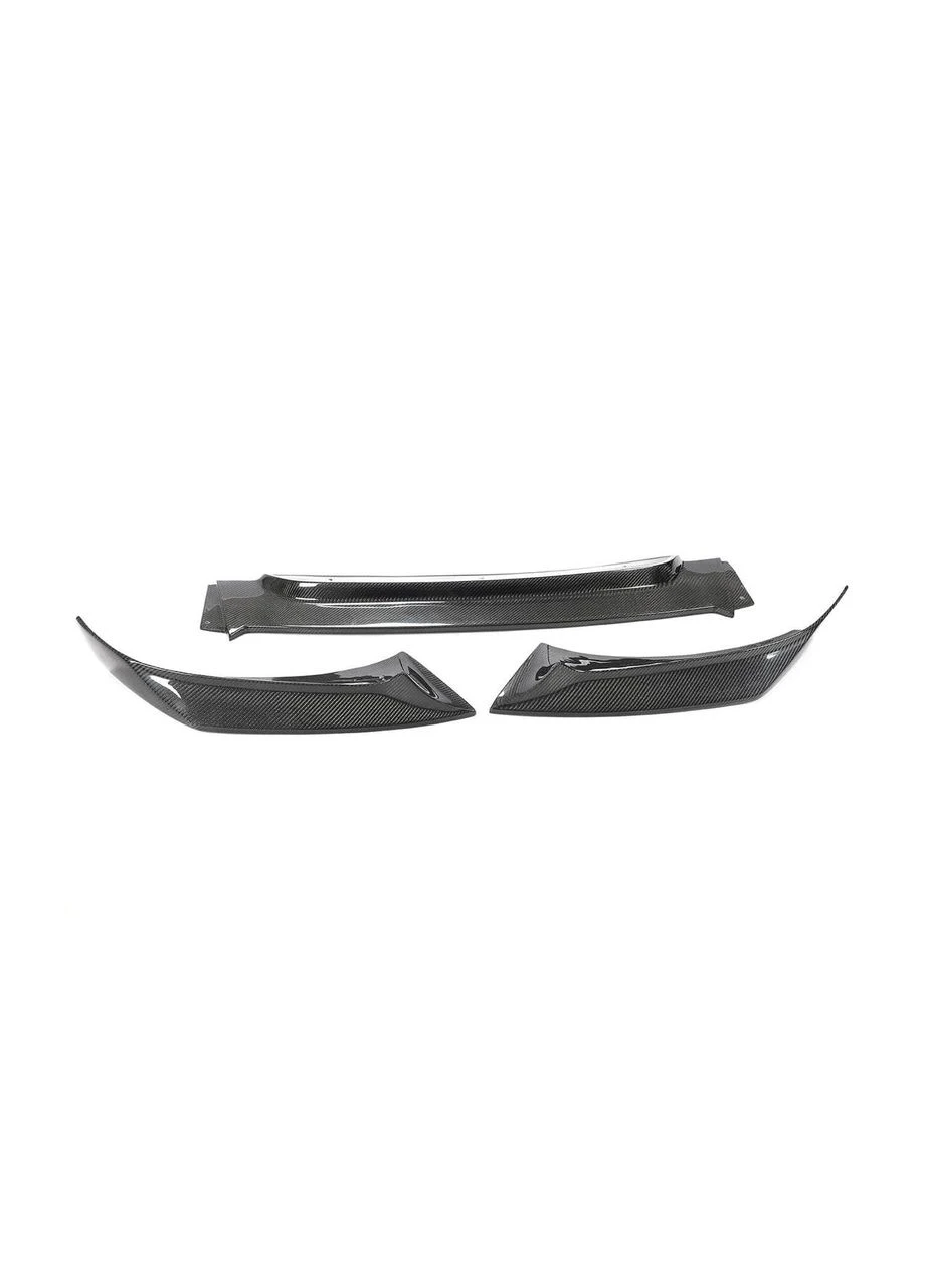 Накладка на передний бампер Lip V1 (для Base, Карбон) для X6 F16 2014-2019 гг BMW (392169408)