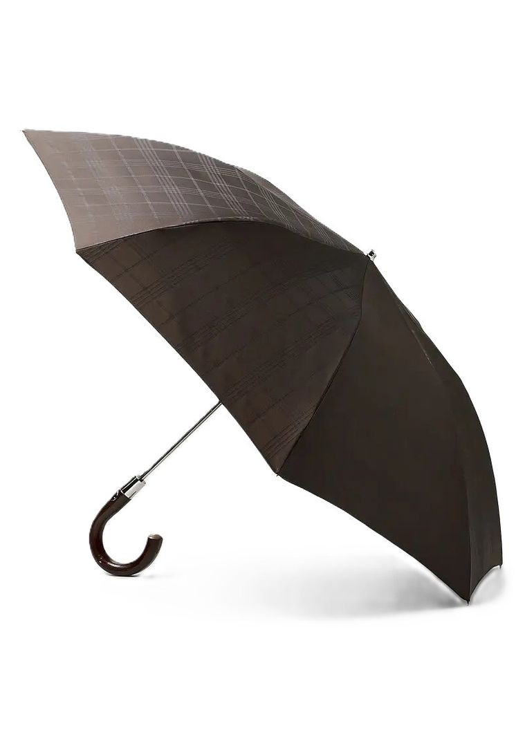 Чёрный зонтик трость полуавтомат (8 спиц купол 107 см) Stenson (353828715)