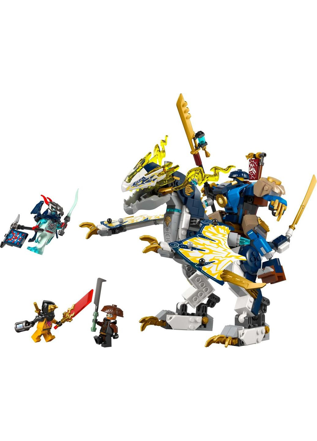 Конструктор NINJAGO 71843 Разбойник: Робот-всадник на драконе Lego (372012359)