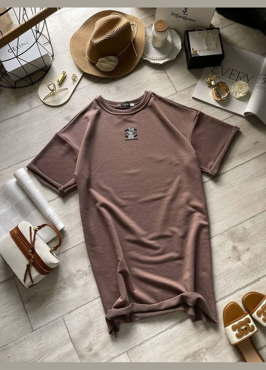 Коричнева сукня No Brand