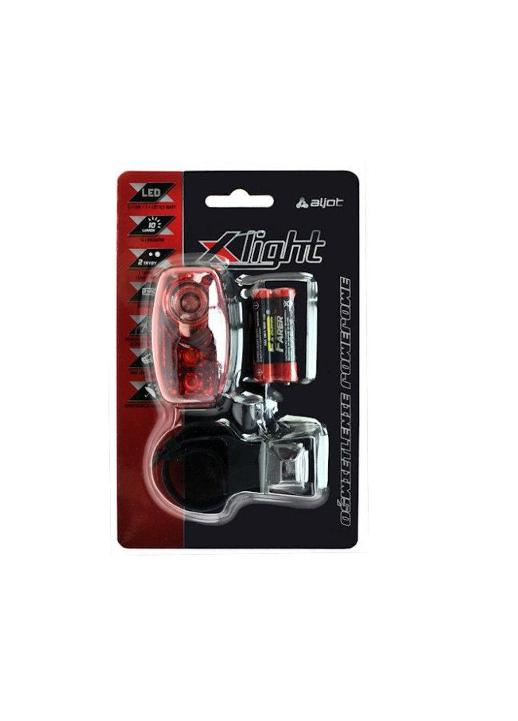 Фара задняя JY-6001T 3x0.5W 2xAAA X-Light (356453150)