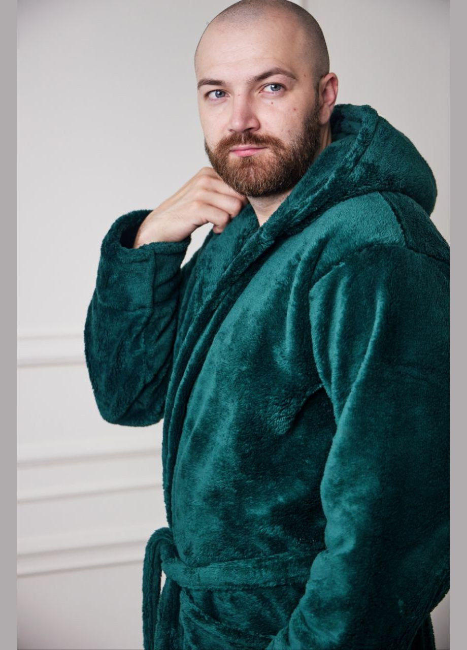 Халат махровий чоловічий батал довгий, теплий No Brand халат (301085067)