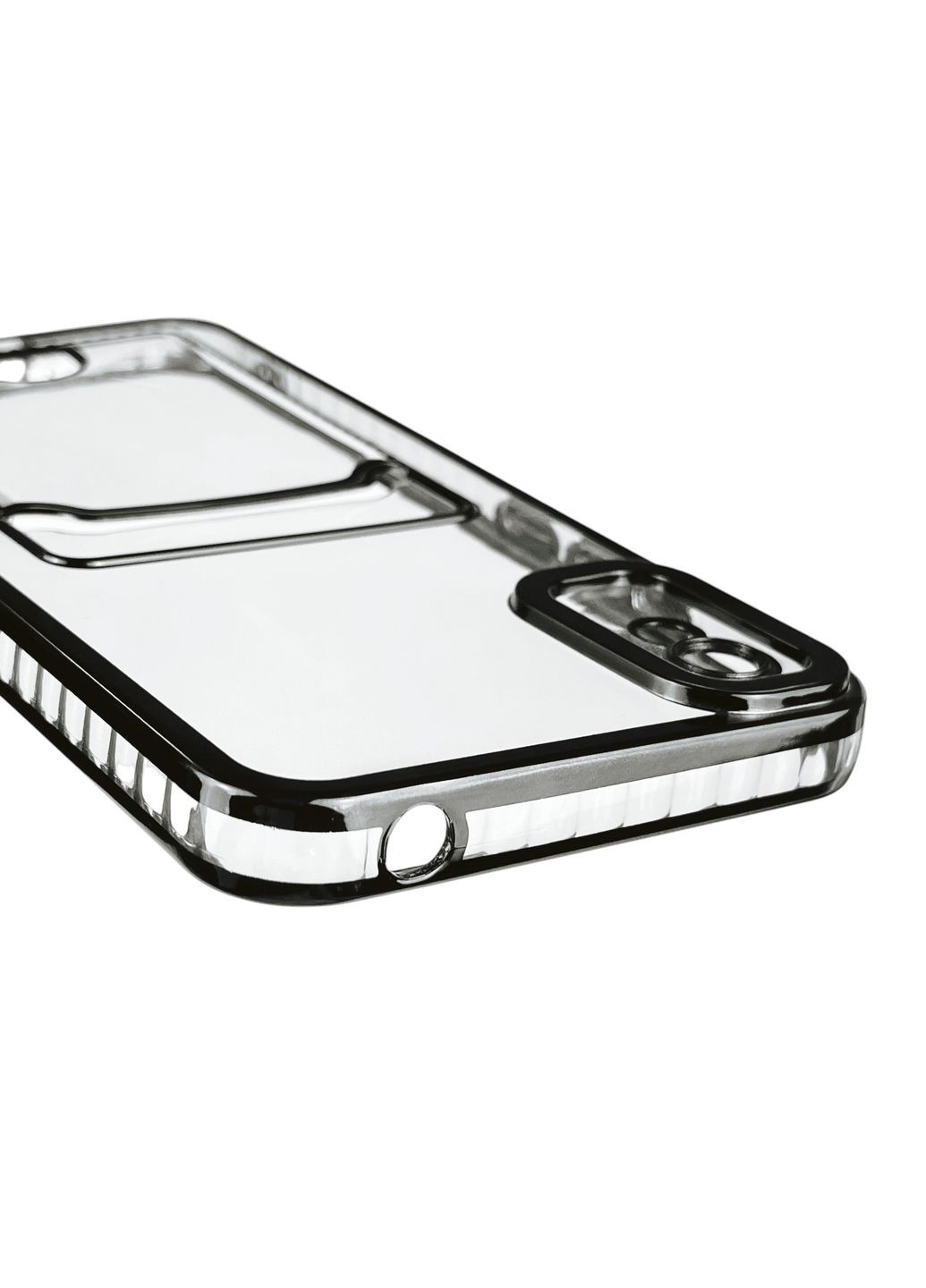 Чохол для Redmi 9A із чорною окантовкою з кишенькою для карток на сяомі редмі 9а чорний Xiaomi (366022535)