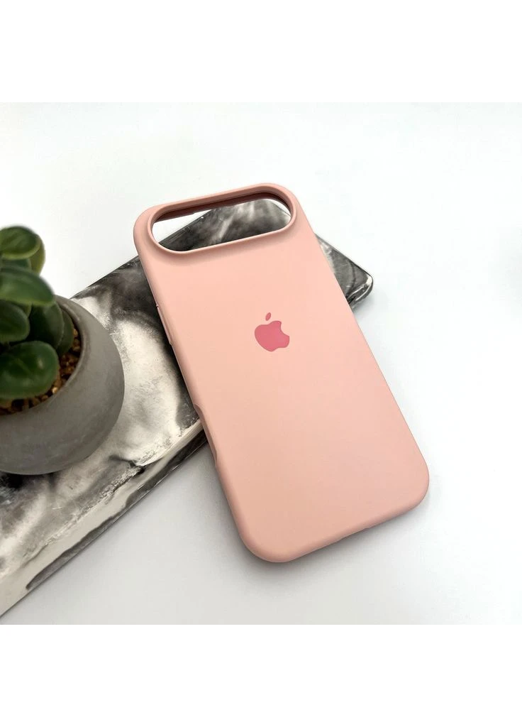Чохол для смартфона Silicone Full Case AA Open Cam для Apple iPhone 17 Air 15, Pink Sand No Brand (397618396)