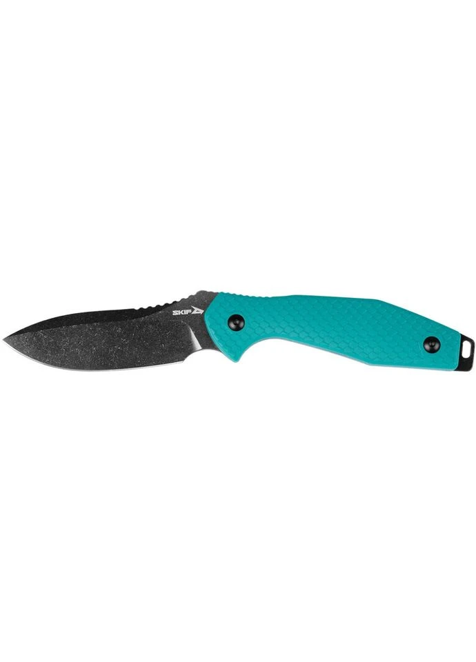Ніж Adventure FB Jr BSW, green, туристичний, для виживання, 220 мм, 107 г, з TRP рукояткою, 9Cr18MoV сталь Skif (396730011)