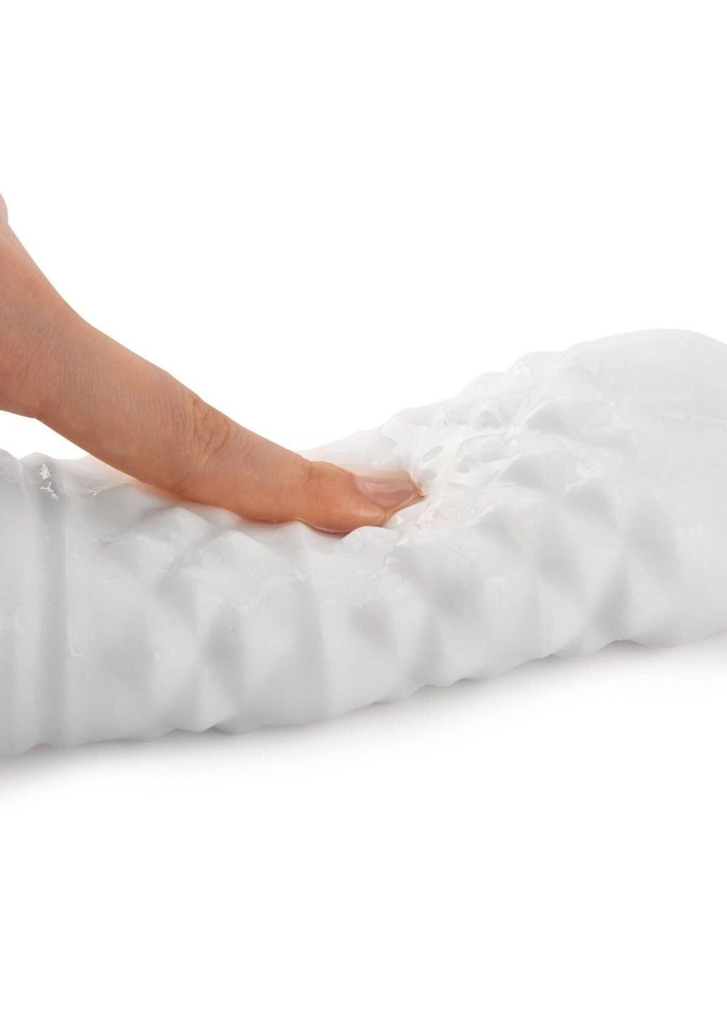 Мастурбатор DECOR 1-B, ефект всмоктування, пружні пірамідки Otouch (292315671)