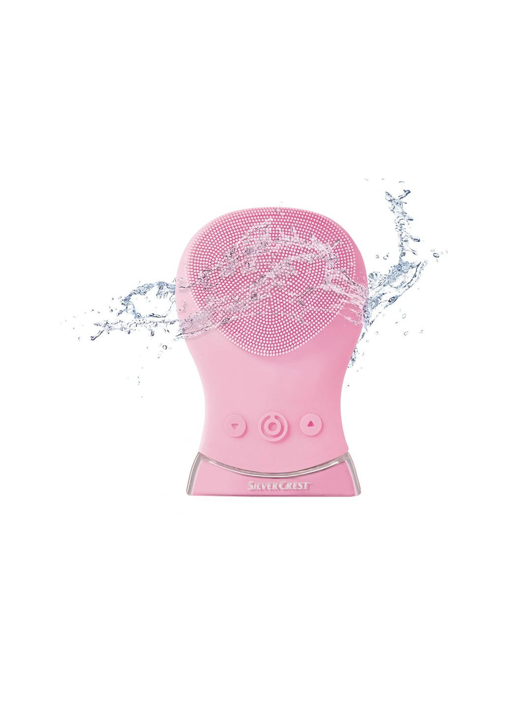 Акумуляторна щіточка для очищення обличчя рожевий Silver Crest (325879746)