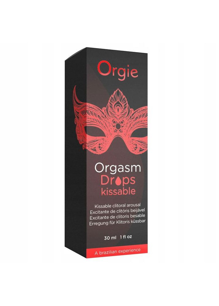 Збудливий гель для клітора поцілункова версія Orgasm Drops Kissable 30 мл Orgie (317747233)