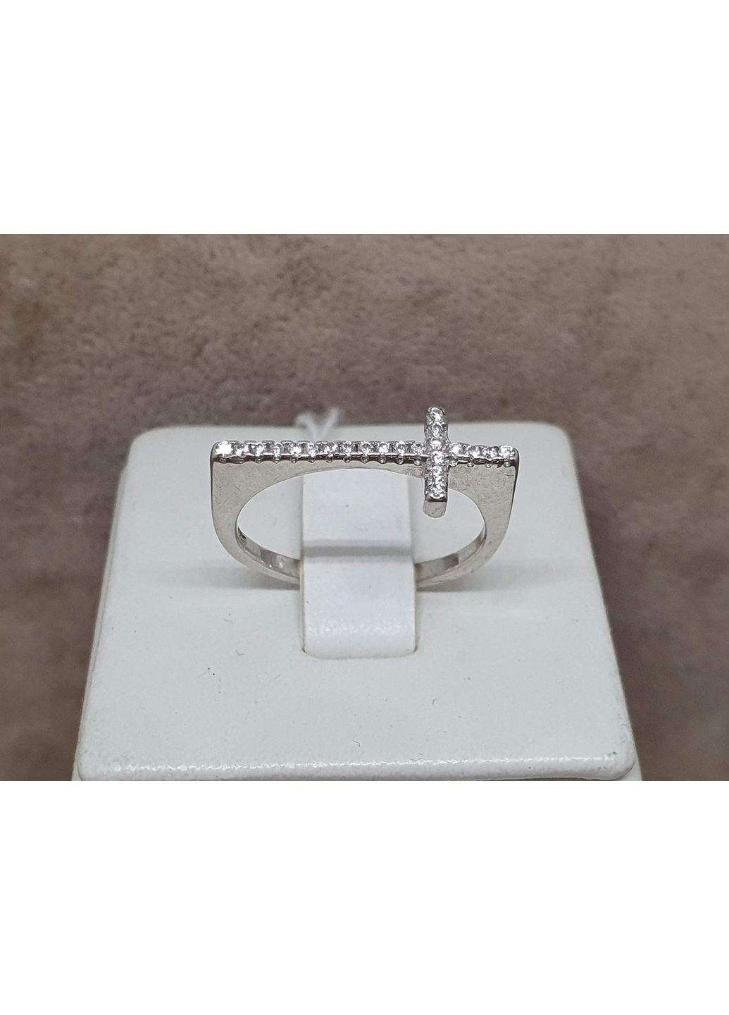 Серебряное кольцо с фианитами. Артикул К2Ф/1017 Silvex925 (362355126)