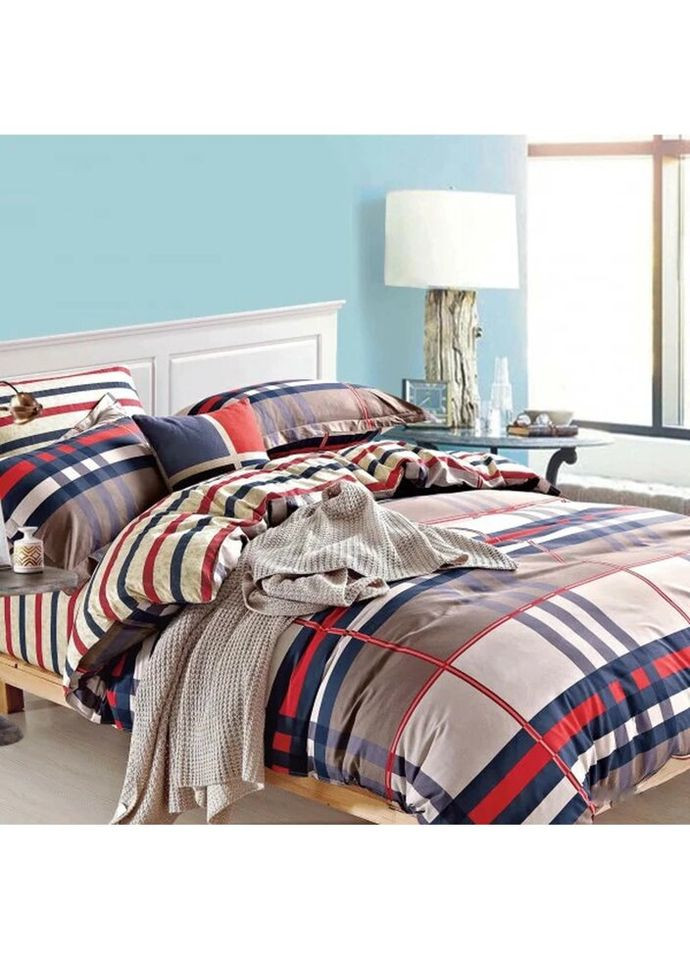 Постільна білизна полуторна Ранфорс 17113-1-5 210х143 см Viluta (336327841)