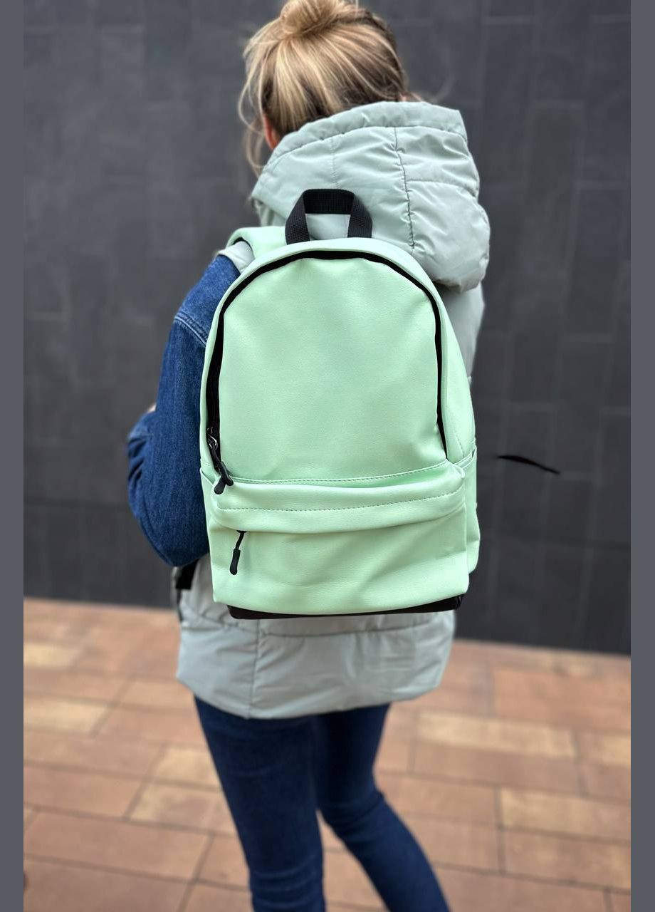Женский бирюзовый рюкзак компактный стильный Town Style mini No Brand (289870028)