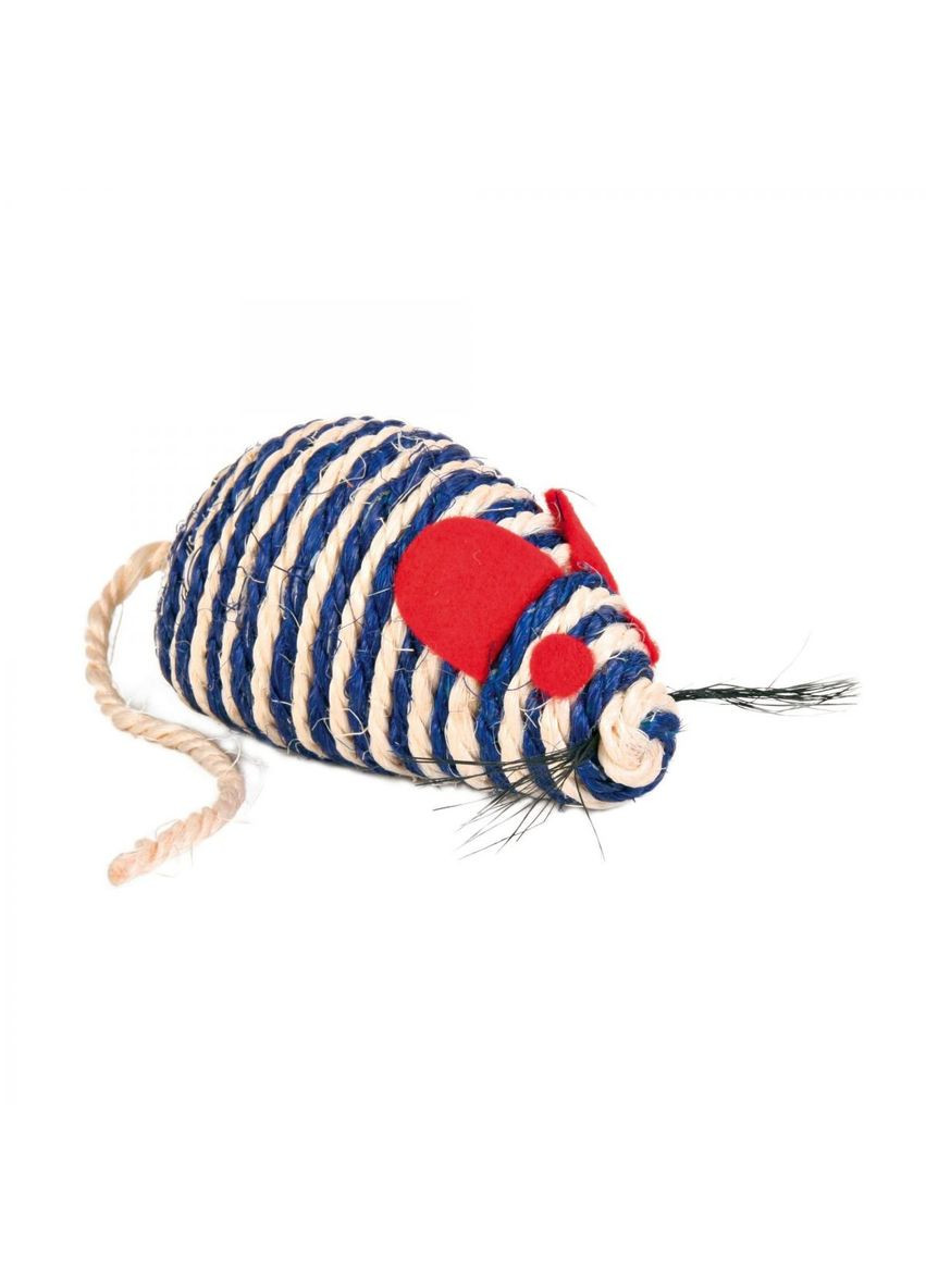 Игрушка для кота Мышка с погремушкой, сизаль Trixie (292257468)