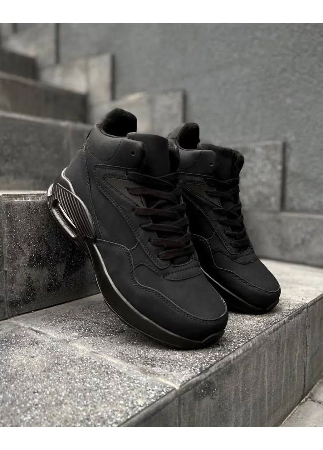 Чорні Зимовий зимові чоловічі кросівки YZY