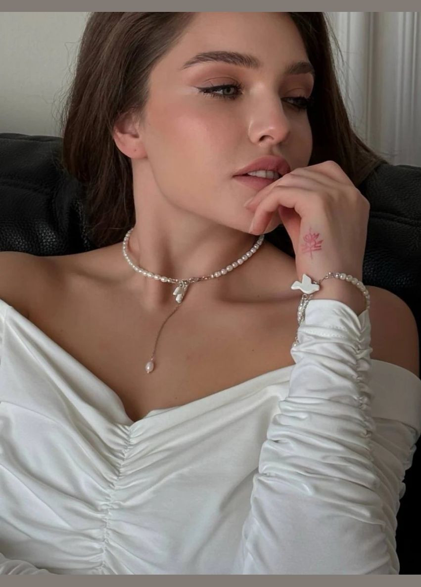 Колье "Lilly Горлица" Le'Perle (312519885)