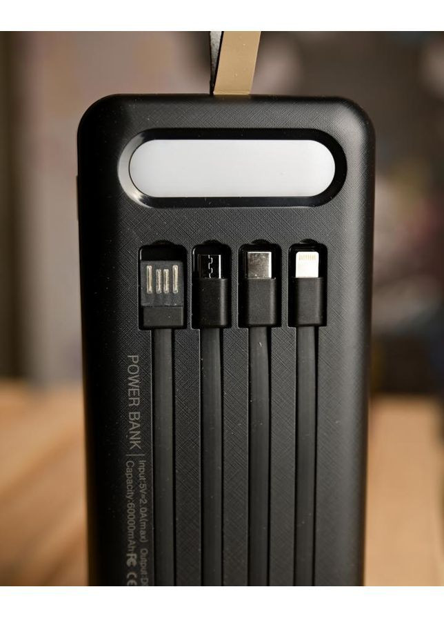 Повербанк Power Bank 50000 mAh с несколькими USB-портами No Brand (371267297)