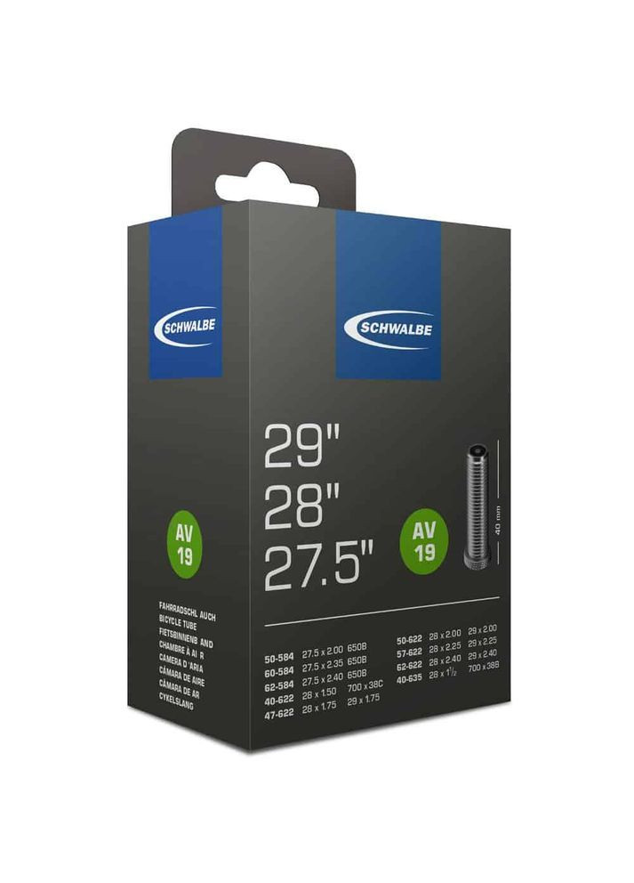Камера 29" x 2.4 / 27.5" x 2.0 AV 40 мм (DES001) Schwalbe (369780759)
