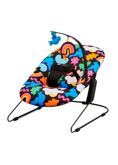 Шезлонг-гойдалка Calmee Happy Shapes (KBCALM00HAP0000) Kinderkraft (370624724)