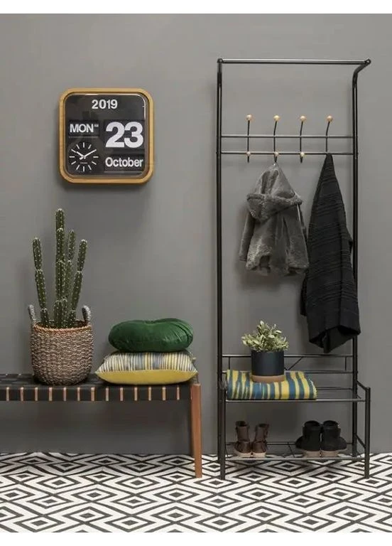Полиця LOFT з полицями чорна (FS1031) No Brand (396500025)