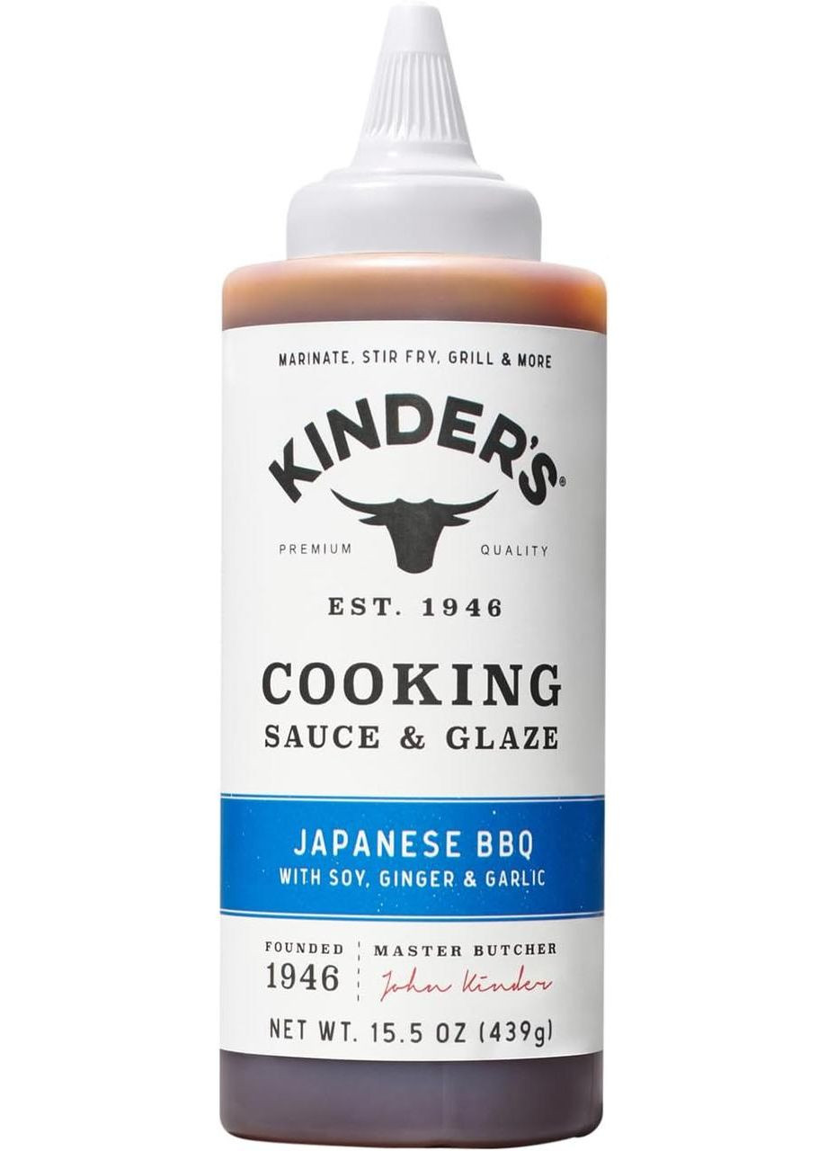 Соус Kinder’s Cooking Sauce & Glaze Japanese с соевым соусом, имбирем и чесноком, 439 г Kinder's (361036437)